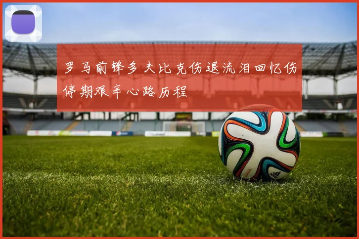 罗马前锋多夫比克伤退流泪回忆伤停期艰辛心路历程
